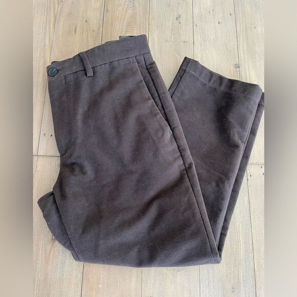 RRP US$225 Theory Zaine pant moleskin pants in brown NWT - Picture 2 of 8